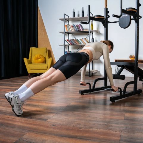 Турник 3 в 1 со скамьей OXYGEN FITNESS ELGON
