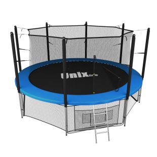 Батут Unix Line Classic 10 ft Inside (синий/зеленый)