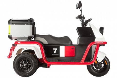 Электротрицикл Wanshida DOUHAO 60V 800Вт