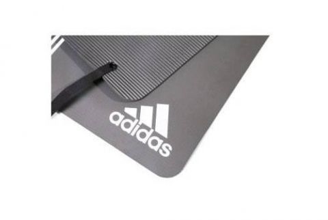Мат тренировочный Adidas Elite ADMT-12236WH (белый логотип)