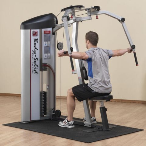 Тренажер Body-Solid S2PEC-2 (Баттерфляй/задняя дельта) с весовым стеком 95 кг