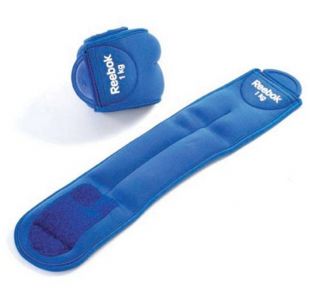 Утяжелители на лодыжки Reebok RAEL-11073BL Elements 1 кг синие (пара)