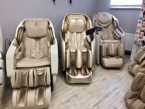 Массажное кресло Jera Orto White+Beige (Витринный экземпляр)