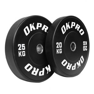Диск бамперный резиновый 25 кг OKPRO OK2006-1