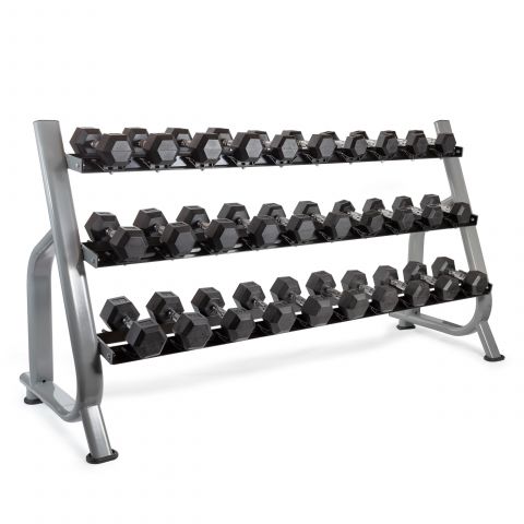 Стойка для гантелей на 15 пар VictoryFit VF-D4026