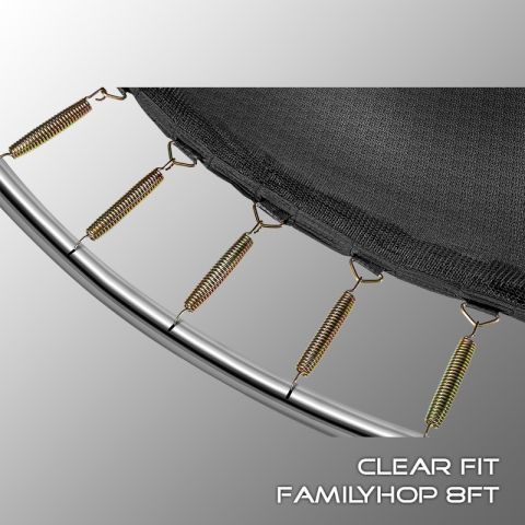 Батут Clear Fit FamilyHop 8Ft