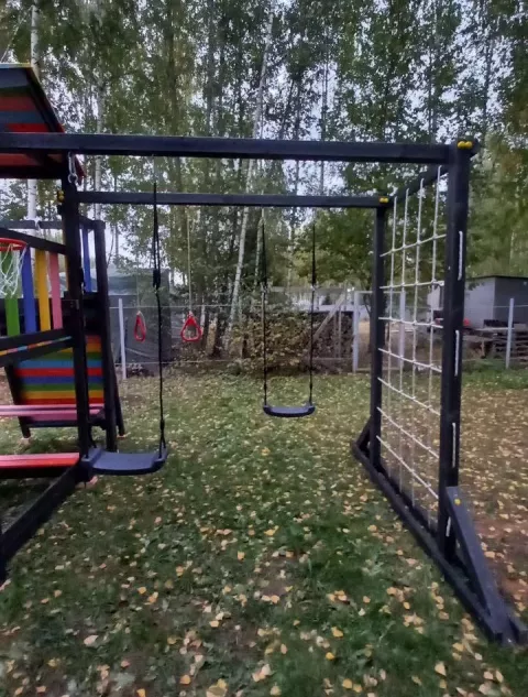Детская площадка Савушка 4 (BLACK EDITION)