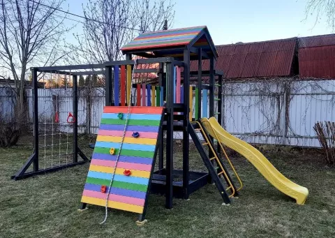 Детская площадка Савушка 4 (BLACK EDITION)