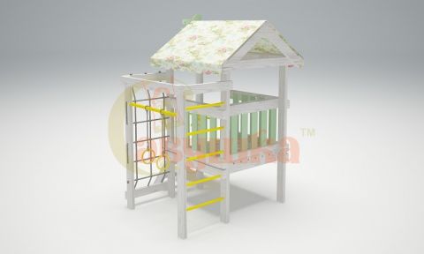 Игровой комплекс Савушка Baby 12 оливковый