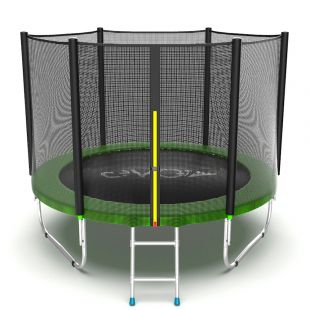 Батут EVO JUMP External 8ft (зеленый/синий)