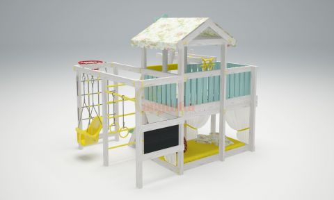 Игровой комплекс Савушка Baby 5 голубой
