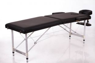 Складной массажный стол Restpro ALU 2 (M) Black (Витринный экземпляр)