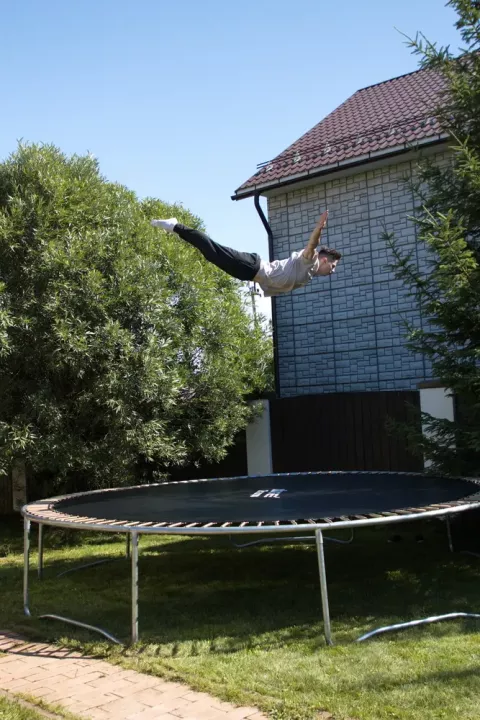 Батут Super Tramps 14' (Bounce) 4,3 метра с сеткой