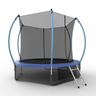 Батут EVO JUMP Internal 8ft + Lower net (зеленый/синий)