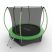 Батут EVO JUMP Internal 8ft + Lower net (зеленый/синий)