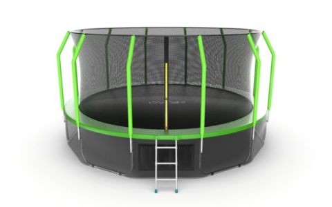 Батут EVO JUMP Cosmo 16ft (Green) + Lower net