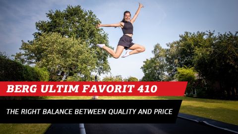 Батут BERG Ultim Champion FlatGround 410