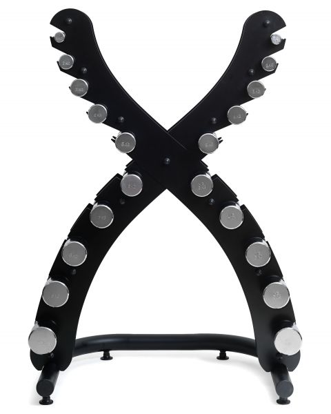 Стойка для гантелей Х-образная на 10 пар VictoryFit VF-T300