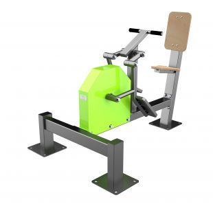 Cardio-1903 Уличный тренажер Степпер с безынерционным нагрузочным механизмом Zavodsporta