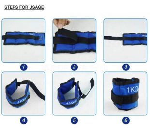 Утяжелители для ног OKPRO OK1718 1,5 кг