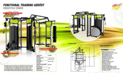 Рама DHZ для функциональных тренировок арт. 360XM
